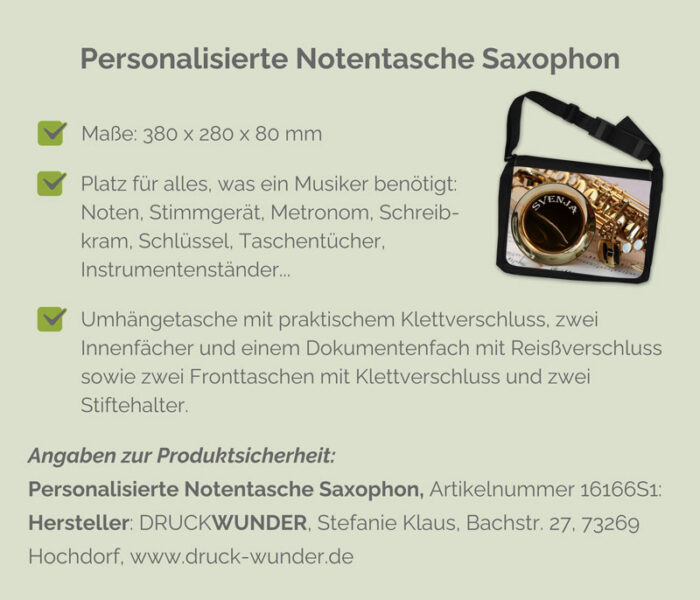 Saxophontasche