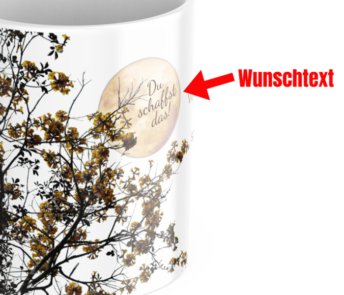 Personalisierte Motivtasse zum Verschenken