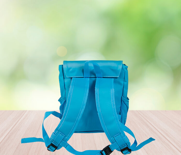 Kindergartenrucksack in Blau mit Namen