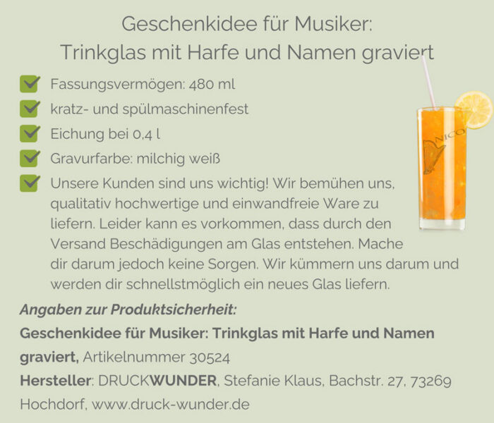 Geschenkidee für Orchester